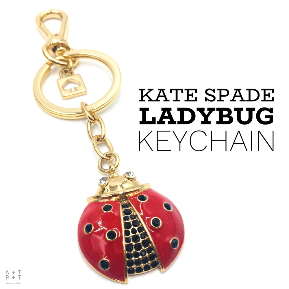 ‼️SOLD‼️ Kate Spade Ladybug Keychain